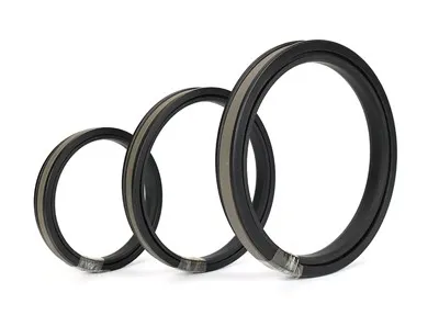 Компактни двойни действащи бутални уплътнения